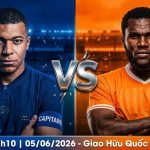 Nhận định bóng đá Pháp vs Bờ Biển Ngà lúc 2h10 ngày 5/6/2026. Chuyên gia Xoilac TV phân tích, soi kèo trận giao hữu quốc tế chuẩn xác.